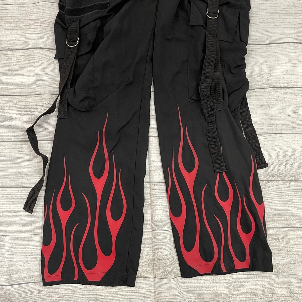NAMILIA flame cut out pants - Picture 8 of 12